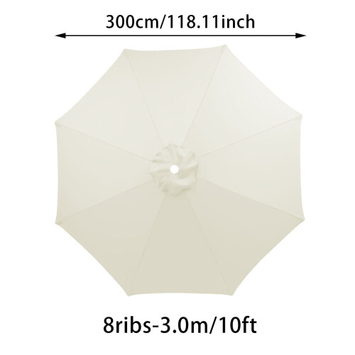 Polyester parasollöverdrag för 8-räbbade parasoller 1