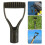 Lightweight Green Plastic D Shaped Grip Garden Handle 6
