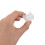 50Pcs Clear Plastic Blind End Caps for Mini Venetian and Roller Blinds 7