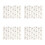 4Pcs Breathable Baby Blankets Multi Swaddle Blanket for Newborn Sleep 6