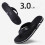 (black, 42-43) Ανδρικά σανδάλια που στεγνώνουν γρήγορα - Αντιολισθητική χοντρή σ 3
