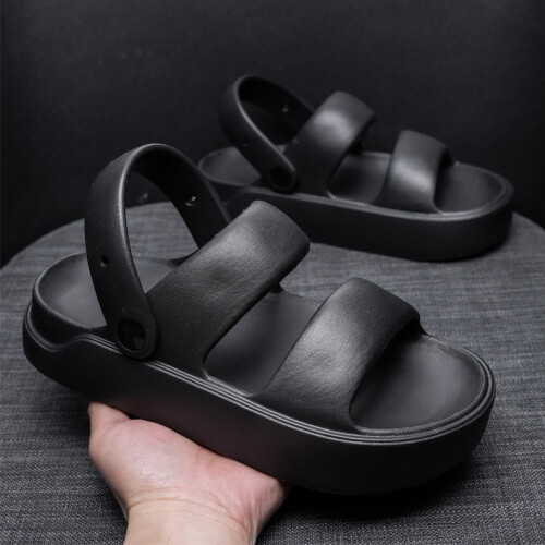 (black, 44-45) Ανδρικά σανδάλια θαλάσσης από EVA που στεγνώνουν γρήγορα - Αντιολισ 1
