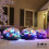 Mini rede de luz LED facetada multicolorida YANTON 150 4