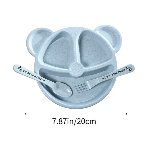 Ciotola in silicone con ventosa e 3 scomparti 2