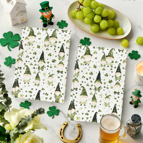 Absorberende polyester schoonmaakdoek 66x45cm groen 1
