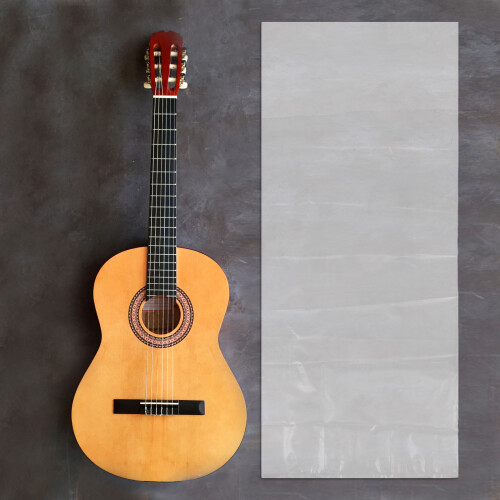 3Pièces Sacs De Rangement Guitare Transparent Plastique 2