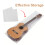 3Pièces Sacs De Rangement Guitare Transparent Plastique 5