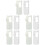 10Pcs Assorted Color Nylon Flute Mouthpiece Durable Replacement Parts 5
