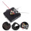 2Sets Black Plastic Clock Mechanism Replacement Kit with Hands for DIY 5