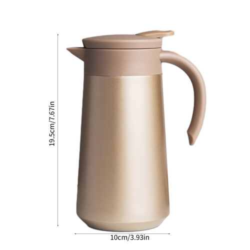 Ποτήρι ταξιδιού AuroraX24oz με διπλό τοίχωμα και μόνωση, χρυσό 2