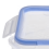 8.5-Cup Rectangular Food Storage Container with Lid, 4 Locking Tabs, Microwave/Dishwasher/Freezer Safe 3