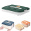 Airtight Cookie & Dumpling Storage Containers, Stackable Plastic Food Boxes with Lids 2