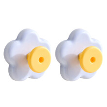 Cute Flower Suction Cup Hook No Holes Strong Hold For Keys-Blue