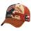 Unisex Adjustable Baseball Hat Stylish-1836 color block emb 1