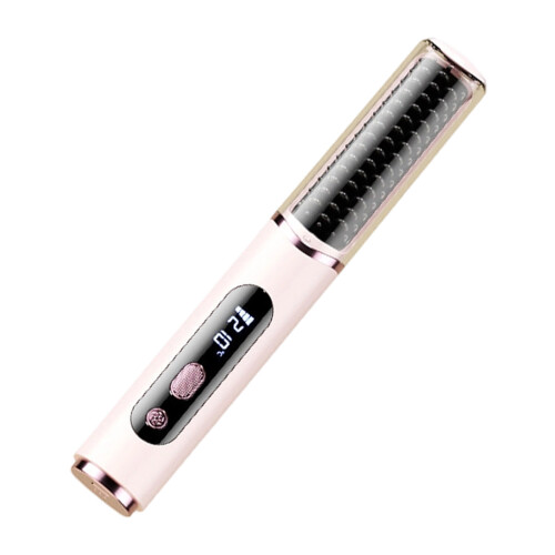 5 Temperature Setting Hair Straightening Comb Highlighting-BK