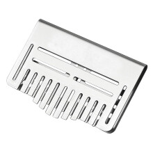 Stainless Steel Greases Gate Blocker Food Catcher For Kitchen