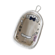 Sturdy PVC Plush Organizers Bag For Toddlers Activities-White