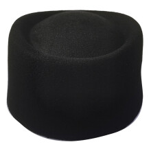 Antique Wool Bowler Hat for Women Various Occasion-Black