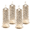 Velas de pilar LED sem chama, 6,35 x 18,29 cm (pacote com 4) 1