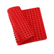 Moule en silicone mini cœur pour chocolat, bonbons, cire, glaçage.