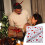 Geschenkpapierrolle mit Herzmuster zum Valentinstag 1