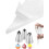 KitchenKey1M2D2F Spritztüllen-Set mit 20 Einwegbeuteln 1