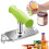 Niriyo Stainless Steel Jar Opener – Bottle Cap Cracker with Handle, Multi-Tool for Kitchen/Bar, Ergonomic & Durable 1