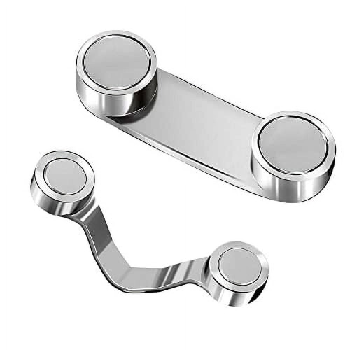 V-formet magnetisk brilleklips – zinklegering, 2-pak 1