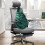 Woven Harp Throw Pillow Green 48x26cm 5
