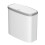 Small Bathroom Trash Can with Lid Press Top Odor-Sealing 2