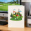 Dynamic 3D Golf Cart Scene Popup Card with Envelope Handcrafted 7
