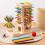 Wooden Stick Stacking Board Game Toy for Hand Skill Ability 6