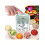 Mini Wireless Electric Garlic Grinder, 3-Blade Chopper & Puree Compactor – Compatible with Kitchen Use 1
