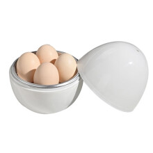 Microwave Egg Steamer for 4 Eggs – PP & Aluminium