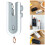 Mini scelleuse de sacs rechargeable USB 2 en 1 blanche 1