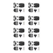 Upgraded Spas Cover Locks and Resistant Plastic Loack MaximumSecurity Quick Fxing for Your Tub
