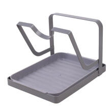 Pots Lid Holder Featuring 360 Degree Rotation Designs for Hand Access and Double Layer Storage Organization