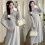 Comfortable Maternity Knit Dress with Soft Polyester-Black M 7