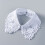 Flower Pearls Embellished Detachable Openwork-Milky White 6
