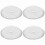 Filternät i rostfritt stål, 4-pack 4
