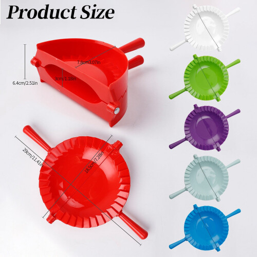 Stampo per pierogi, calzoni e torte salate, 14 cm 2