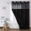 Rideau de douche en polyester imperméable et résistant, 54 x 72 pouces. 5