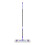 Flat Mop for Tile Floors Wet Dry Cleaning Rotating Head 1 2