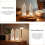 Velas de pilar LED sem chama, 6,35 x 18,29 cm (pacote com 4) 5