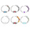 Adjustable Medicals Alert ID Bracelet With Engravable Charm-SS4 3
