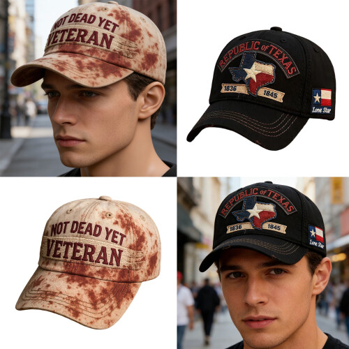 Unisex Adjustable Baseball Hat Stylish-1836 color block emb 2