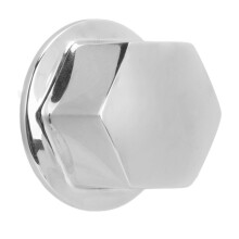 Écrou de moyeu en acier inoxydable 316, 1/2 po-20, fini miroir