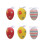 AuroraX 6 Pcs Easter Eggs Mini Hanging ornament Cute Decorative Egg for Easter Tree,Home Party Decor 2