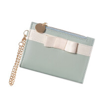 Fashion Wallet Small Compact Wallet,Women Short-Light Green