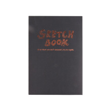 Professional Drawing Notebook Softcover-4 black covers